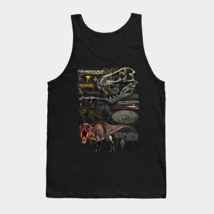 Tyrannosaurus profile Tank Top